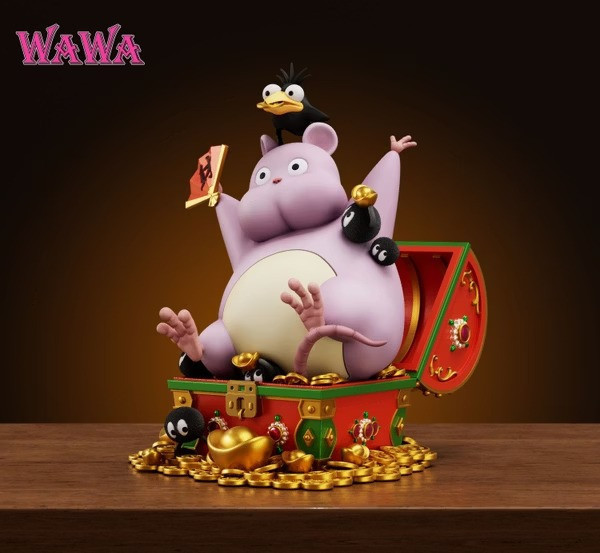 【預購】】Wawa 招財坊寶寶 招財系列 宮崎駿神隱少女 Wawa 招財坊寶寶 招財系列 宮崎駿神隱少女