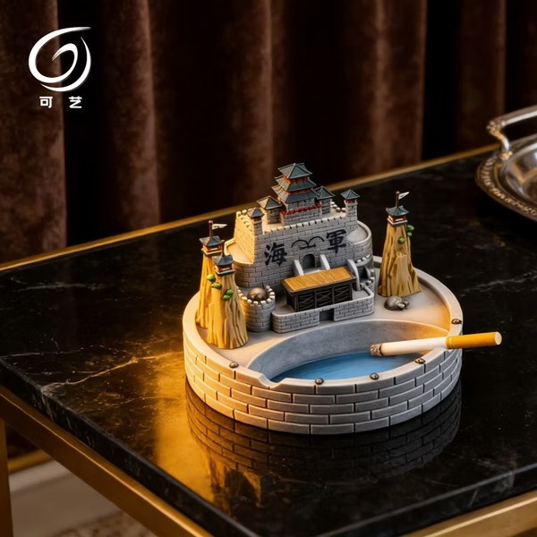 【預購】可藝模玩 馬林福特 海軍本部 創意擺件 煙灰缸 航海王 可藝模玩 馬林福特 海軍本部 創意擺件 煙灰缸 航海王