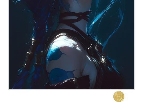 【預購】H2《戰損金克絲》裝飾畫 LOL英雄聯盟 H2《戰損金克絲》裝飾畫 LOL英雄聯盟