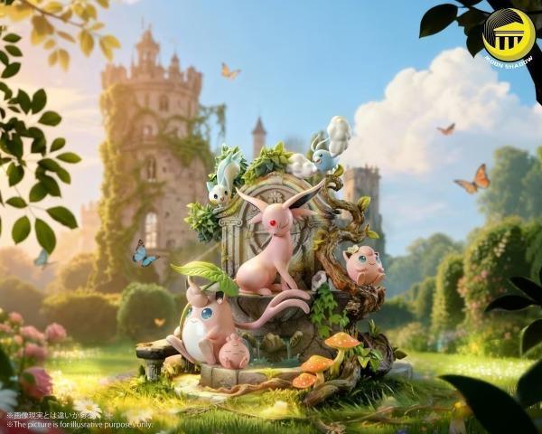 【預購】Moon Shadow月影殿 太陽伊布胖丁家族場景 寶可夢自然系列伊布第6彈 (雙版本) Moon Shadow月影殿 太陽伊布胖丁家族場景 寶可夢自然系列伊布第6彈 (雙版本)