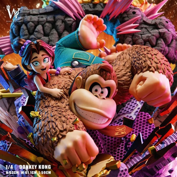 【預購】Wake 1/4 咚奇隆 焦力全開 DonkeyKong電玩 Wake 1/4 咚奇隆 焦力全開 DonkeyKong電玩