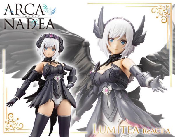 【2026/03月預購】ARCANADEA  露蜜提雅ReACT-A 天使型 暗屬性Ver.組裝模型(AR0010) ARCANADEA  露蜜提雅ReACT-A 天使型 暗屬性Ver.組裝模型(AR0010)