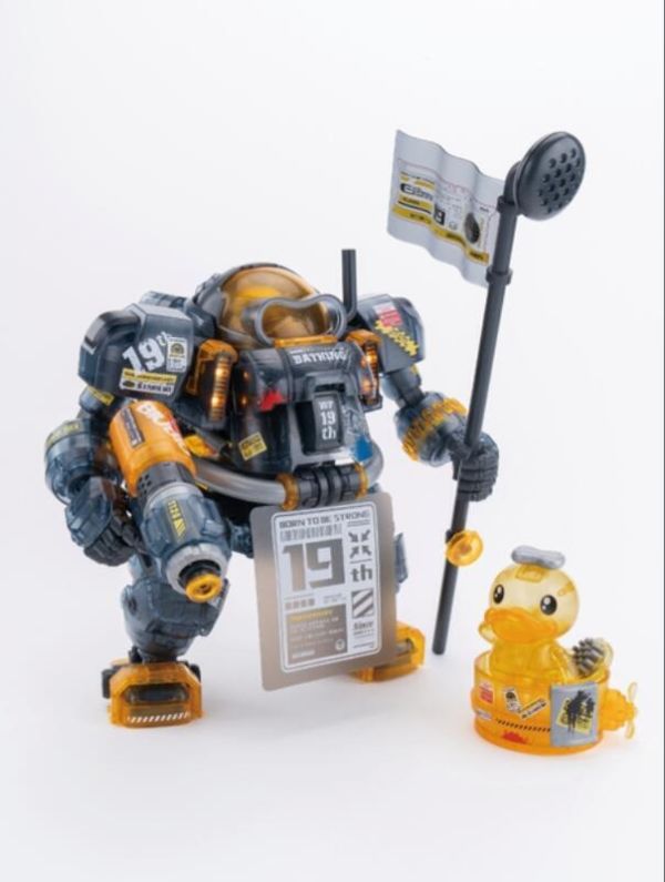【現貨】聖斯基X安村蛋 斯巴達克 黑武士 限定版 SpaDuck 小黃鴨 聖斯基X安村蛋 斯巴達克 黑武士 限定版 SpaDuck 小黃鴨