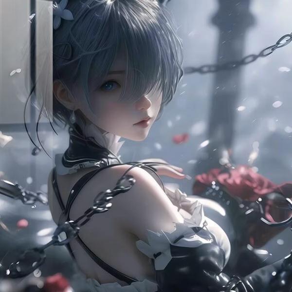 【預購】橘子《荊棘玫瑰》蕾姆裝飾畫 Re:從零開始的異世界生活 橘子《荊棘玫瑰》蕾姆裝飾畫 Re:從零開始的異世界生活