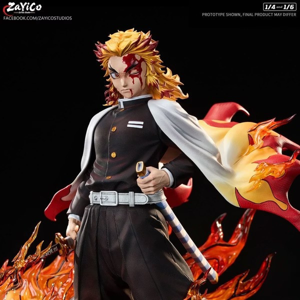 【預購】Zayico 1/4 & 1/6 炎柱 煉獄杏壽郎 鬼滅之刃 共鳴系列第四彈 (雙比例) Zayico 1/4 & 1/6 炎柱 煉獄杏壽郎 鬼滅之刃 共鳴系列第四彈 (雙比例)