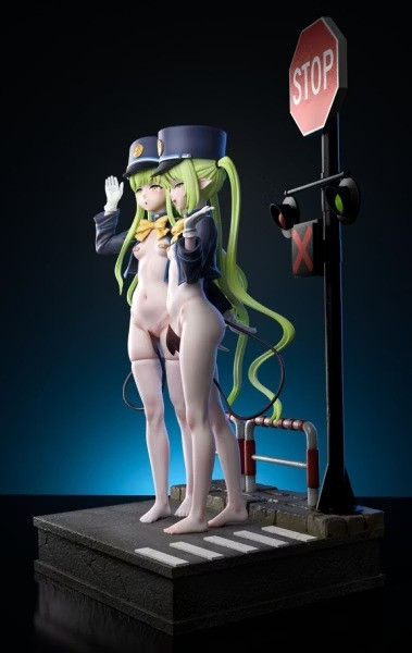 【預購】Genius Bee天才蜂 1/6 鐵道雙子 橘光＆橘望 蔚藍檔案 (雙版本) Genius Bee天才蜂 1/6 鐵道雙子 橘光＆橘望 蔚藍檔案 (雙版本)