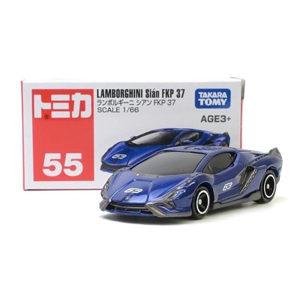 【現貨】TOMICA No.055 亞版藍寶堅尼Sian FKP 37 TOMICA No.055 亞版藍寶堅尼Sian FKP 37