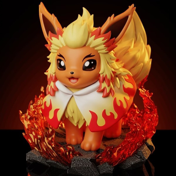 【預購】ZH整活 + 暴拳 炎之精靈 火伊布cos炎柱 寶可夢神奇寶貝 鬼滅之刃 (雙比例) ZH整活 + 暴拳 炎之精靈 火伊布cos炎柱 寶可夢神奇寶貝 鬼滅之刃 (雙比例)