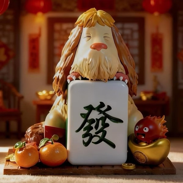 【預購】物語 + 來財 茵茵狗 家有財犬 宮崎駿吉卜力霍爾的移動城堡馬年來財系列第一彈 物語 + 來財 茵茵狗 家有財犬 宮崎駿吉卜力霍爾的移動城堡馬年來財系列第一彈