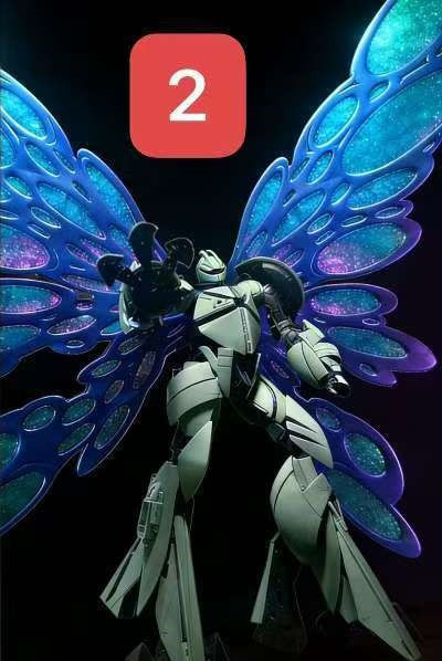 【2026/02月預購】黑馬模型 1/100 組装模型 逆蝶  帶月光蝶 黑馬模型 1/100 組装模型 逆蝶  帶月光蝶