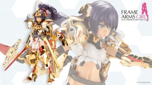 【2025/12月預購】Frame Arms Girl 機甲少女 突伽 黃金騎士 組裝模型 Frame Arms Girl 機甲少女 突伽 黃金騎士 組裝模型