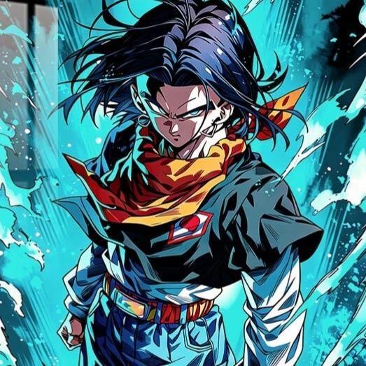 【預購】橘子《人造人17號》 裝飾畫 七龍珠 橘子《人造人17號》 裝飾畫 七龍珠