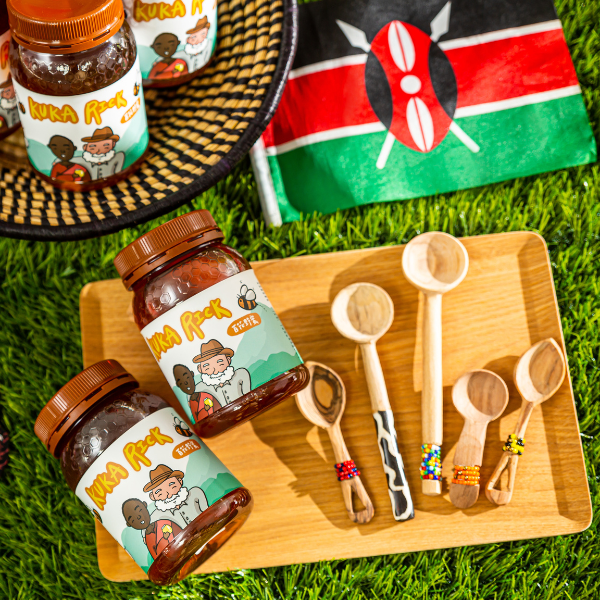 KUKA RICK 百花野蜜-500ml單瓶入(含手作橄欖木匙1隻) 