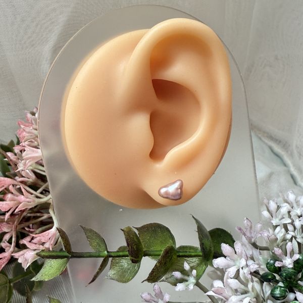 粉嫩色系單支耳釘efps091 