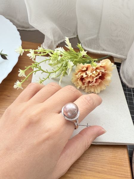 淡水珍珠戒指-設計款#rfp1735 