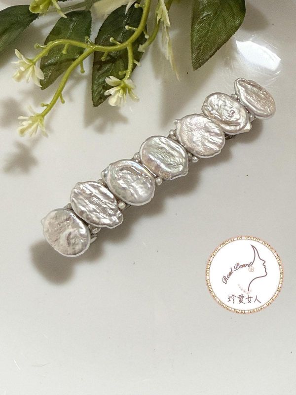 素珠系列彈簧夾HR00013 髮夾/彈簧夾