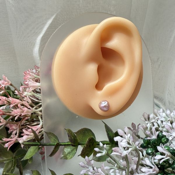 粉嫩色系單支耳釘efps091 