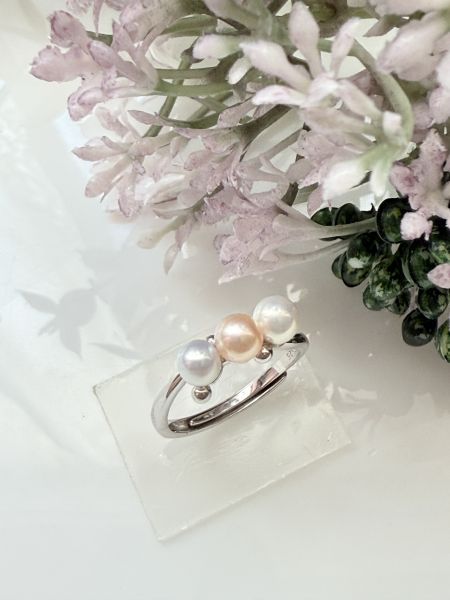 淡水珍珠戒指-簡約款#rfp0701 