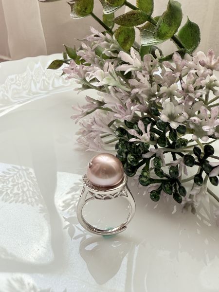 淡水珍珠戒指-設計款#rfp1735 