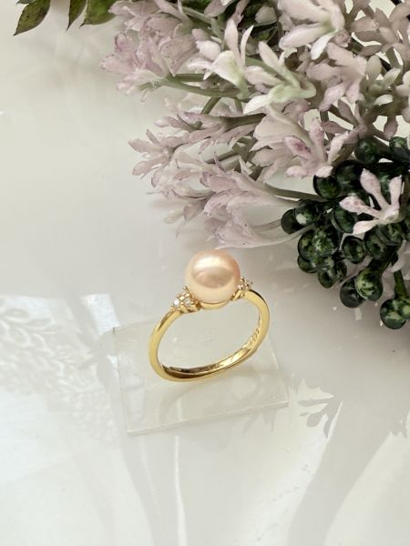 淡水珍珠戒指-日系款#PFL0975 