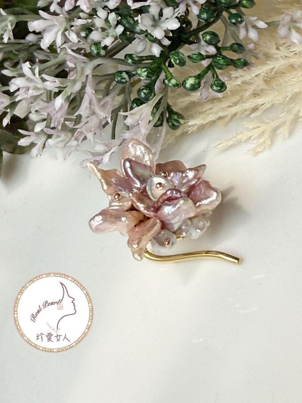 生命之花髮叉#rfp9013 髮夾/彈簧夾