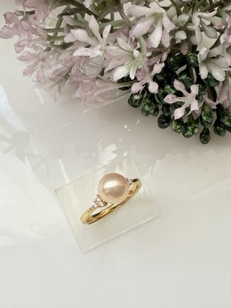 淡水珍珠戒指-日系款#PFL0975 