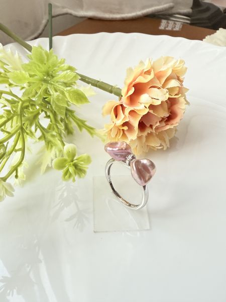 淡水珍珠戒指-啾啾款#rfp0320 