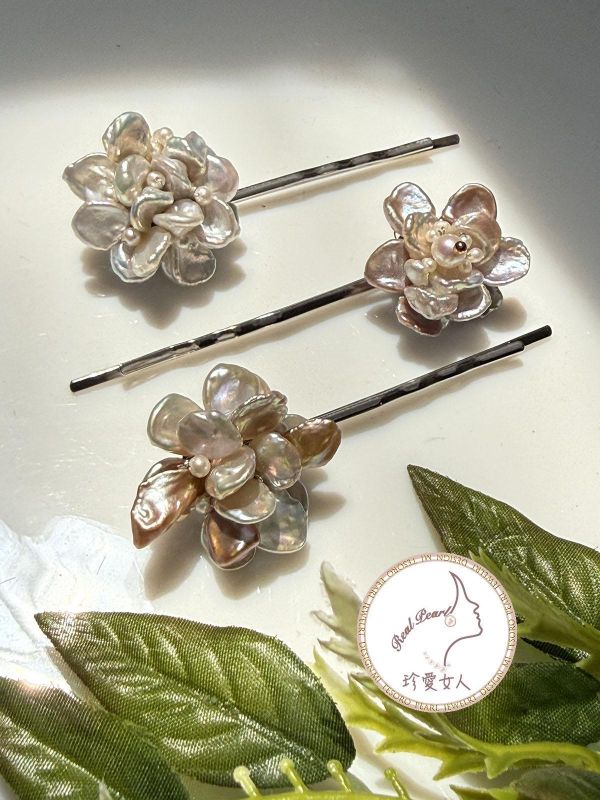 花朵一字夾HR00017 髮夾/彈簧夾