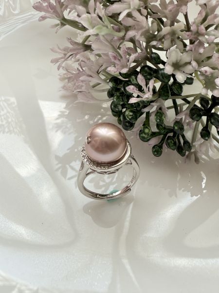 淡水珍珠戒指-設計款#rfp1735 