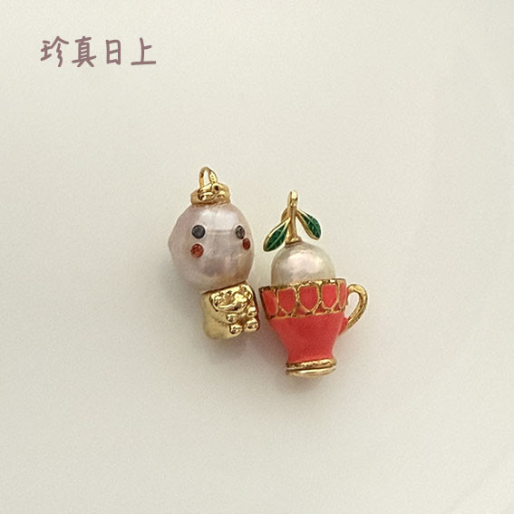 小精靈墜子系列 珍珠墜子, pearl pendant