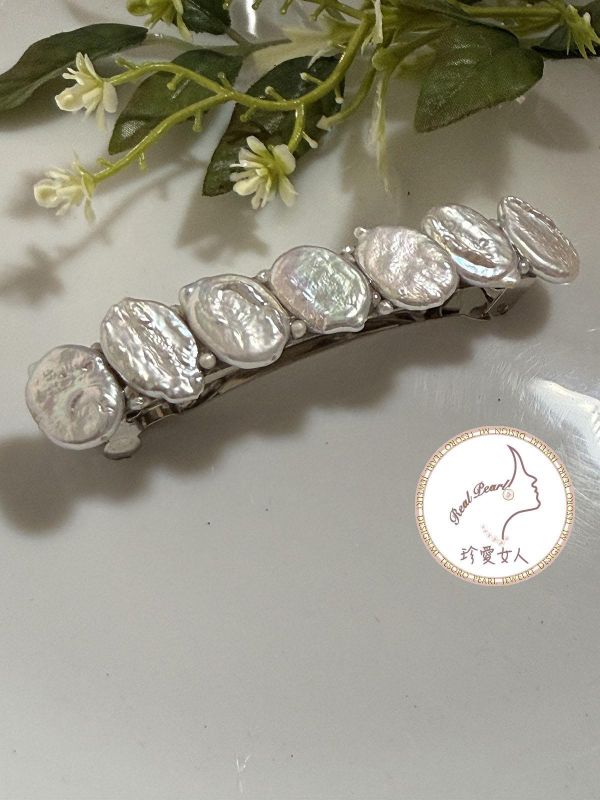 素珠系列彈簧夾HR00013 髮夾/彈簧夾