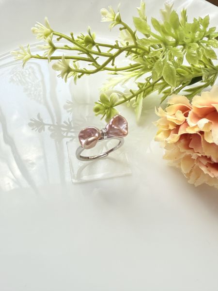 淡水珍珠戒指-啾啾款#rfp0320 