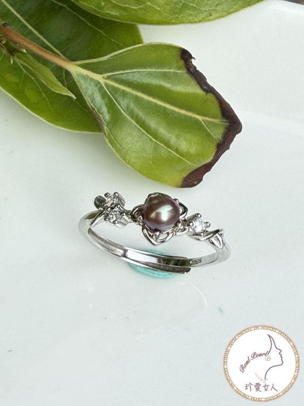 日常小精緻款戒指#rfp0823 輕珠寶戒指,珍珠戒指,淡水珍珠戒指