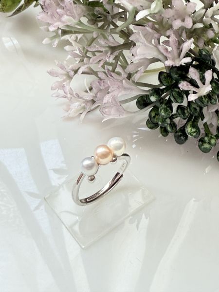 淡水珍珠戒指-簡約款#rfp0701 