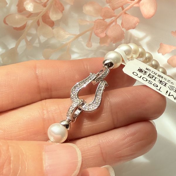 U24經典珍珠項鍊7-8mm 