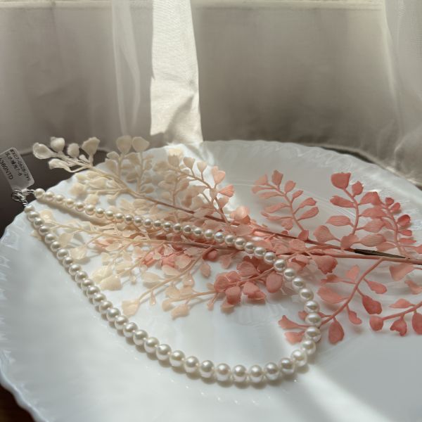 X07經典珍珠項鍊7-8mm 