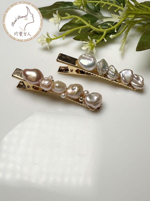 經典素珠款鴨嘴夾HR0005 鴨嘴夾/髮夾/側邊夾