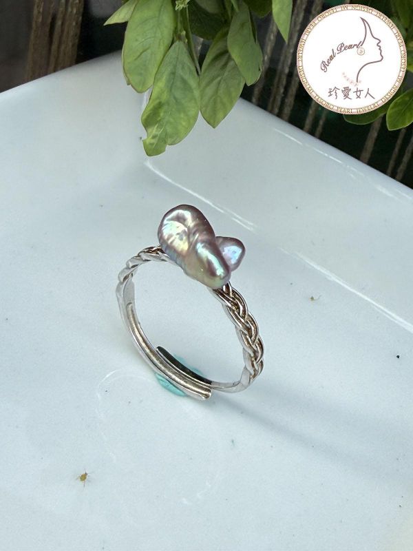 Iris幻彩珍珠戒淡水珍珠戒指#rfp0812 輕珠寶戒指,珍珠戒指,淡水珍珠戒指