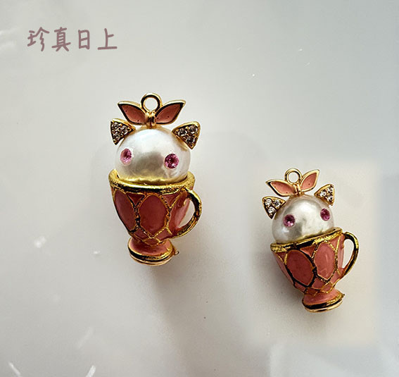 小精靈墜子系列 珍珠墜子, pearl pendant