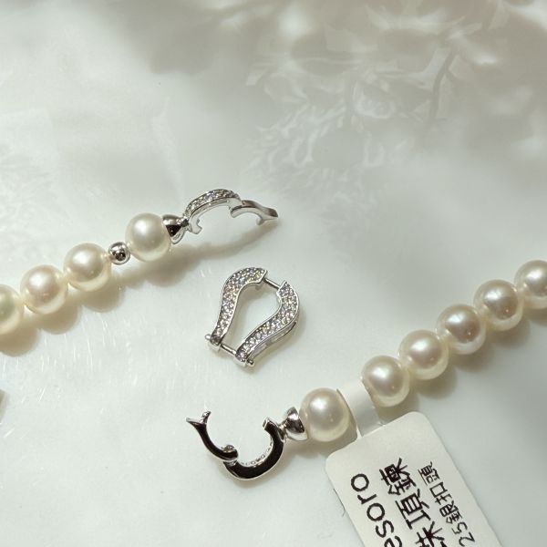 U24經典珍珠項鍊7-8mm 