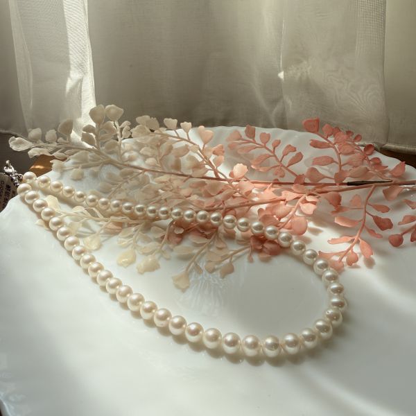 C19經典珍珠項鍊8-9mm 