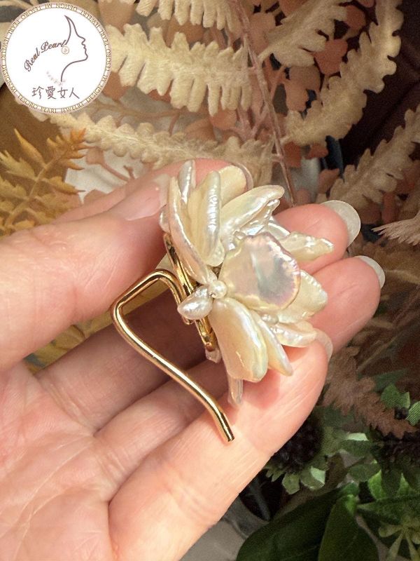 生命之花髮叉#rfp9015 髮夾/彈簧夾