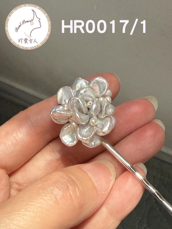 花朵一字夾HR00017 髮夾/彈簧夾