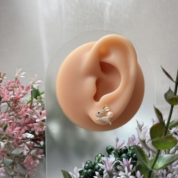 小兔子耳釘efws263 