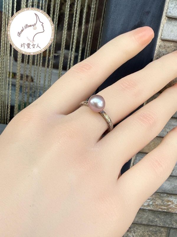 淡水珍珠戒指-簡約款#PFL1265 
