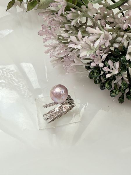 淡水珍珠戒指-個性款#rpe0924 