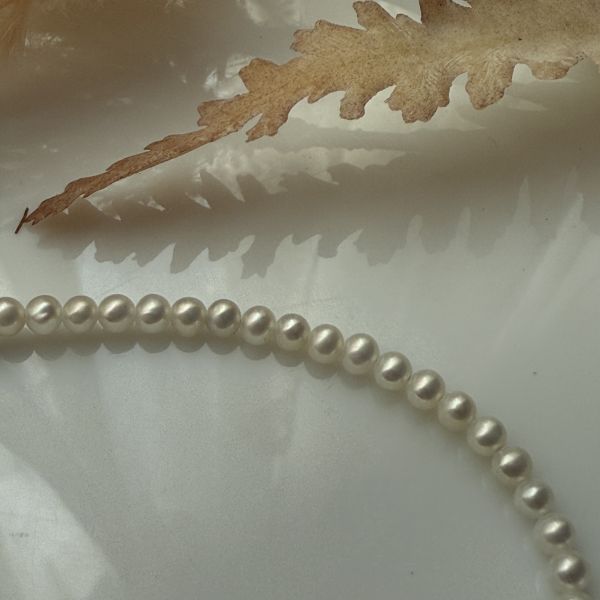 日常小雪珍珠手鍊 淡水珍珠,珍珠手鍊