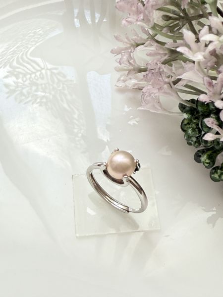 淡水珍珠戒指-簡約款#rfp0623 