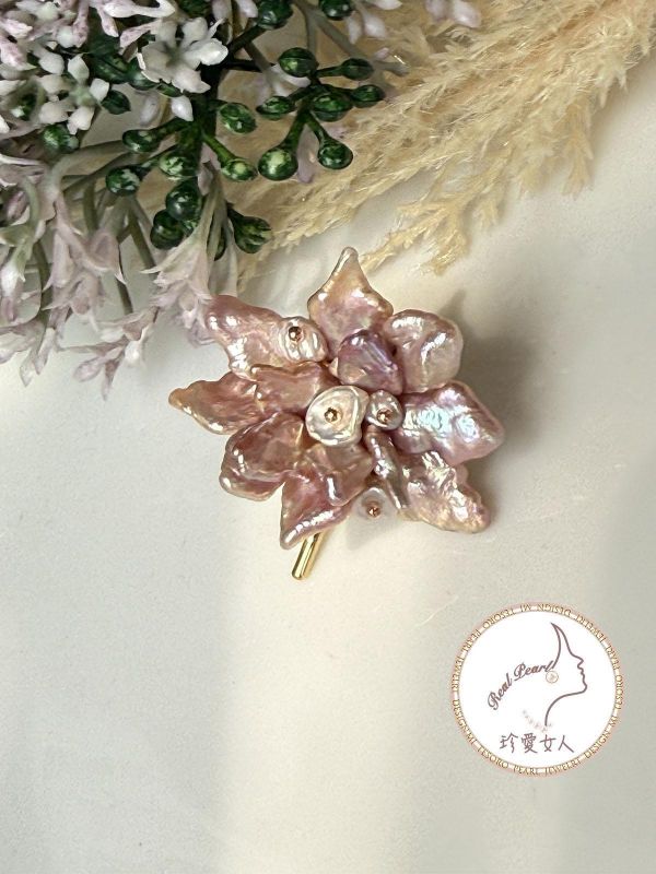 生命之花髮叉#rfp9013 髮夾/彈簧夾