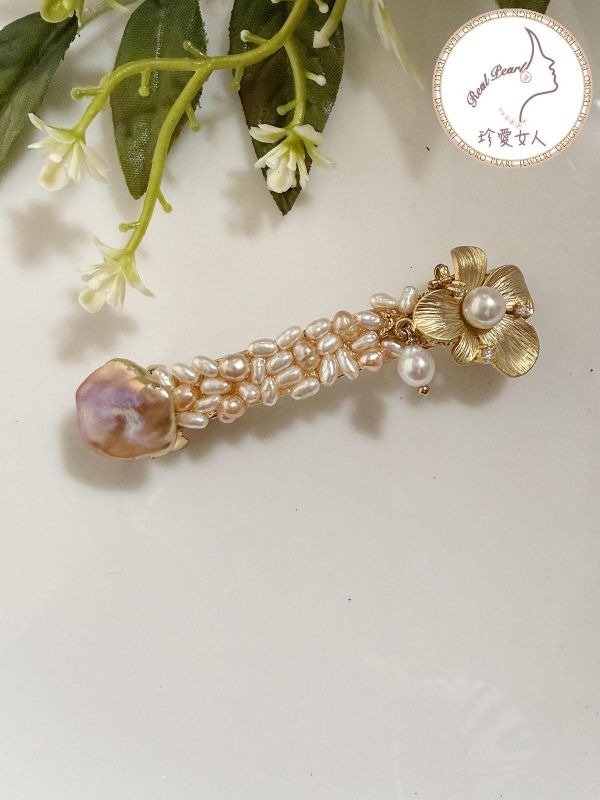 花系列彈簧夾HR00010 髮夾/彈簧夾